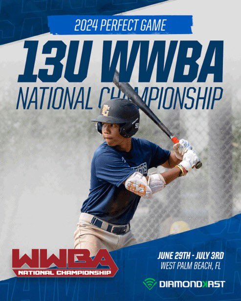 Compete with the best at MLB Spring Training Facilities and see if your team can bring him the National Championship in 2024 at the 13u #WWBA! 2021 Texas Canes Elite 2022 BPA 2023 Wildcatters perfectgame.org/Events/Default…