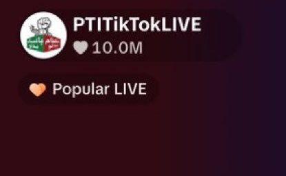 ShaheerHayat2's tweet photo. Unbelievable ❤️
#PTITikTokJalsa
#TikTok https://t.co/7Dl94cQuib