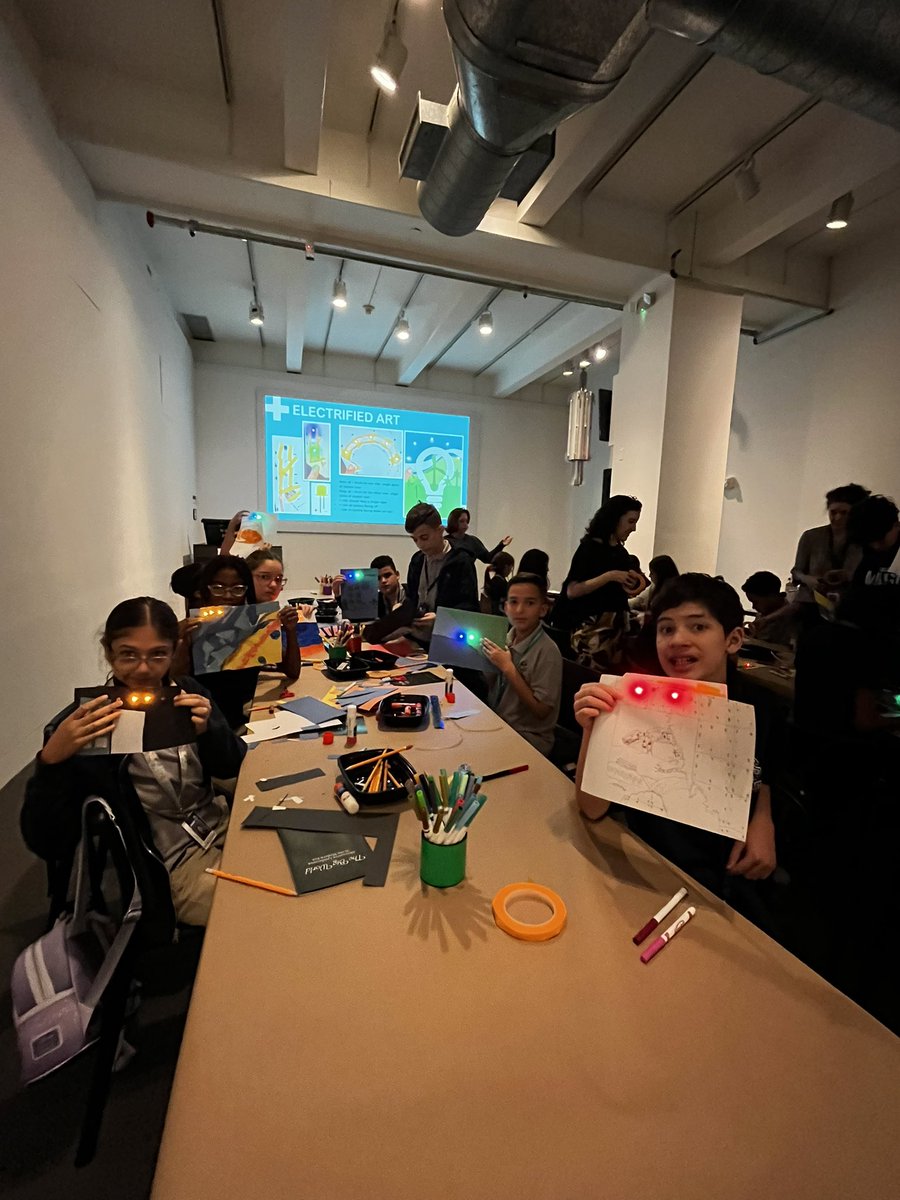 Circuit building, and learning about the relationship between design, art, and technology.  Great field trip for our STEM students to the Wolfsonian-FIU! Thank you to Ms.Lamadrid <a href="/wolfsonian/">The Wolfsonian–FIU</a> <a href="/josemartimast/">Jose Marti MAST 6-12</a> #mast2324