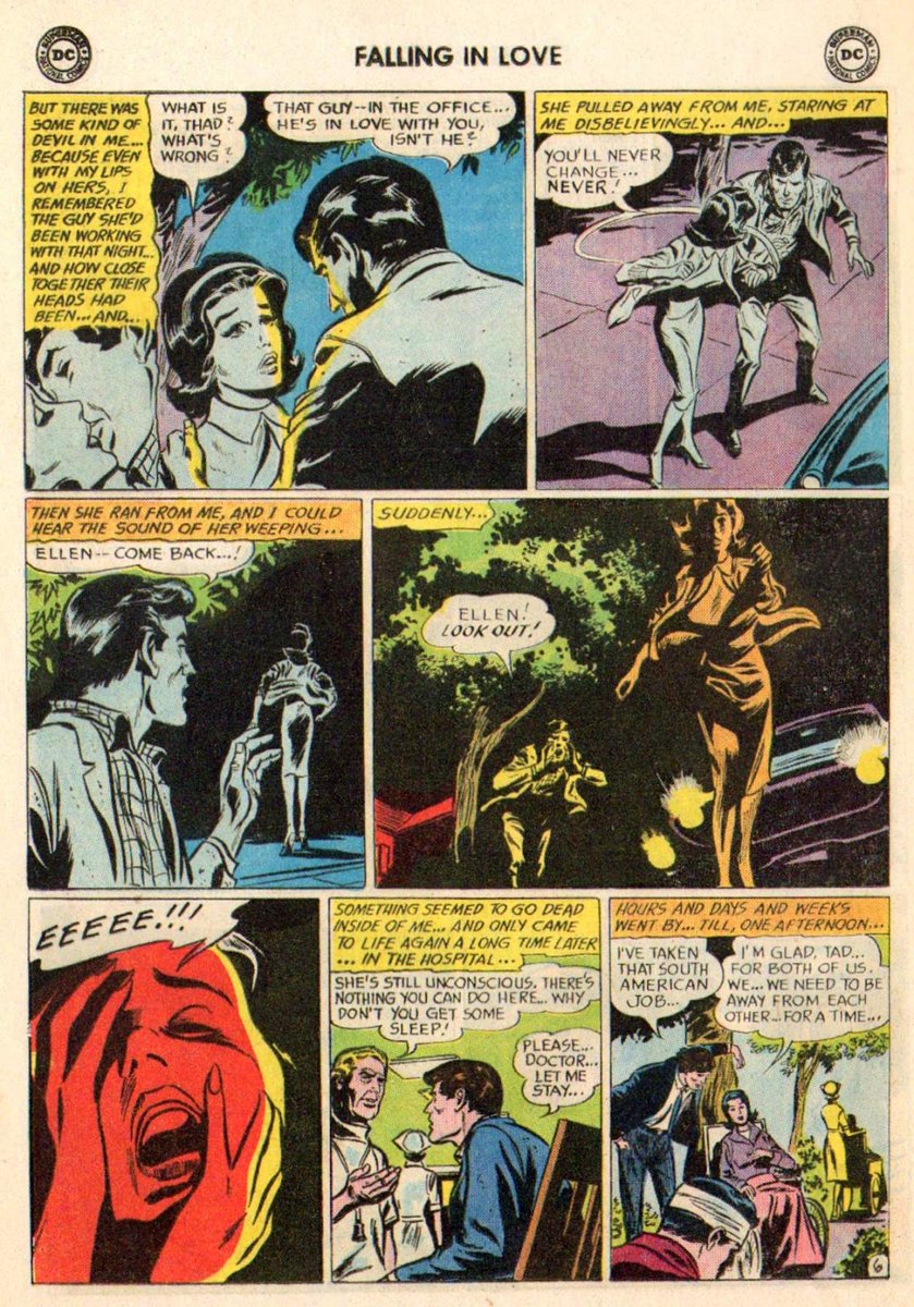Gene Colan's romance comics just went a bit harder 