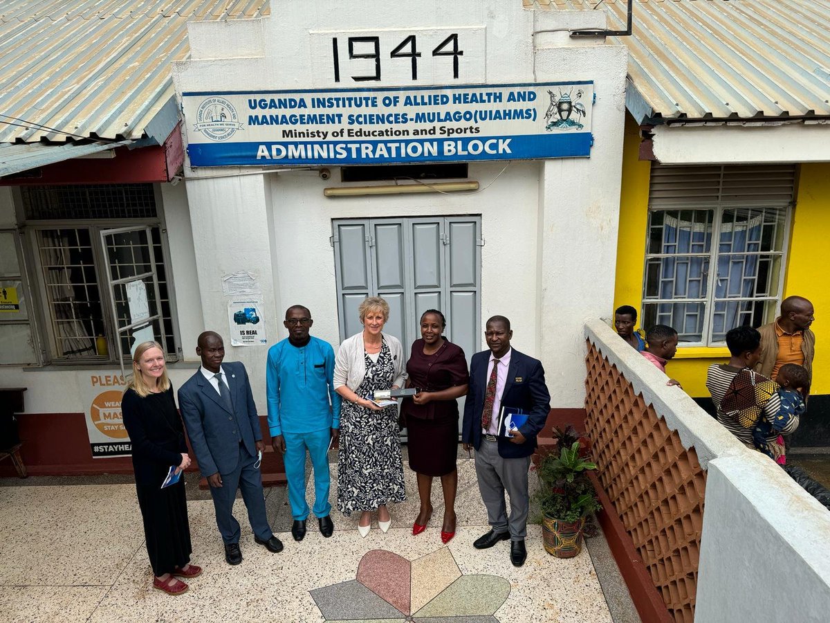 After meeting OT students at <a href="/EyesOnUIAHMS/">Eyes On UIAHMS</a> , <a href="/otsamantha/">Samantha Shann</a> had a meeting with the Principal uiahms, deputy principal, Larisa among others..., we hope the institution will host BscOT training in Uganda.