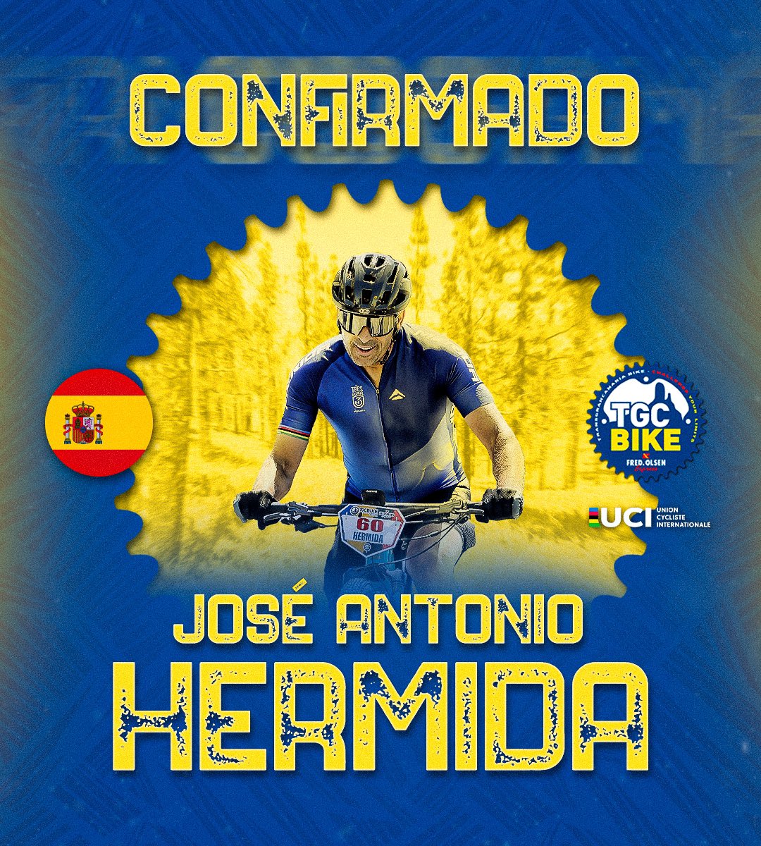 💥🔥 ¡No se quería perder nuestra @fredolsenexpress #TransgrancanariaBike 2024!

✅ ¡Damos la bienvenida al gran @Josehermida! ¡Qué ganas de verlo ya por nuestra tierra!🇮🇨🤩

#IslasCanarias | #CanaryIslands