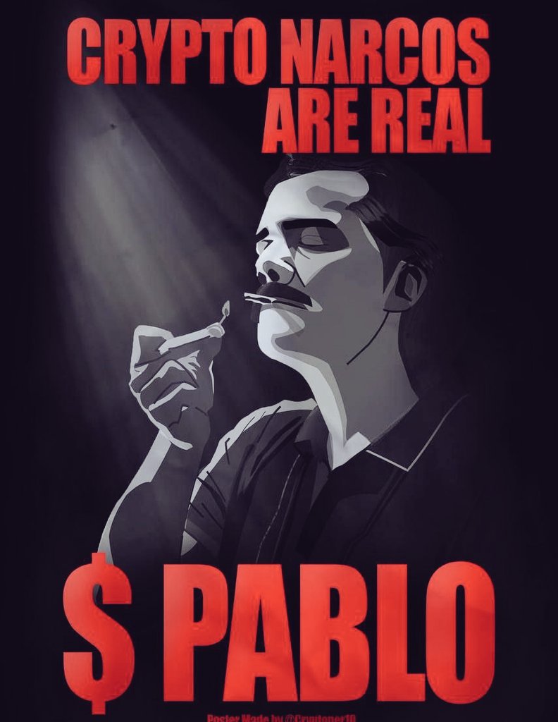 p1rs0nan0ngrata's tweet photo. @JakeGagain $PABLO @NarcosLand 
THE CARTEL ONLY CAN PUMP IT TO BILLIONS
   PLATA O PLOMO https://t.co/otozij1YU1