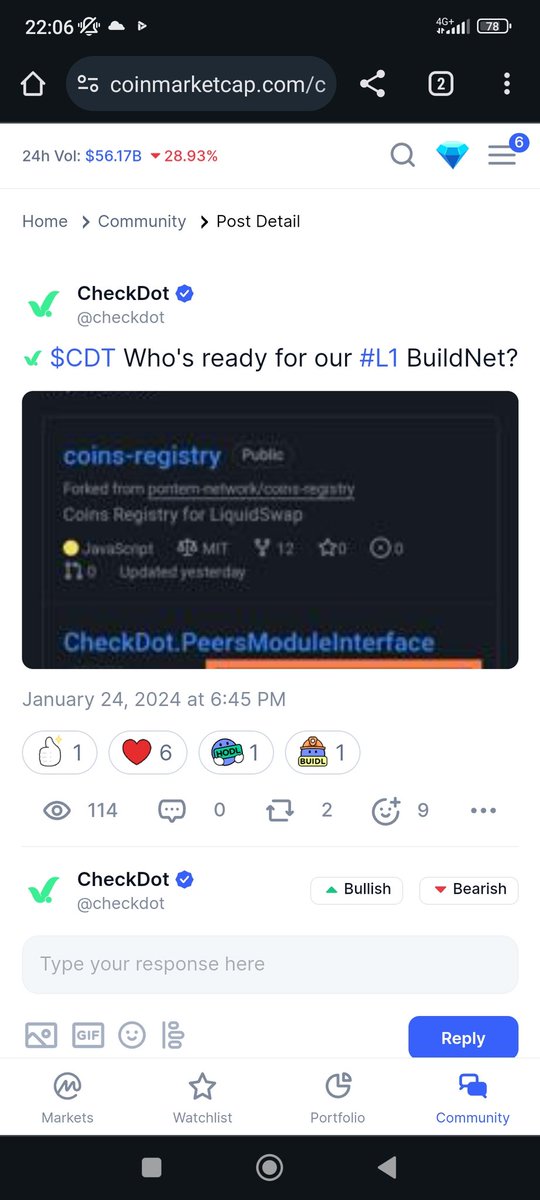 AgataUska's tweet image. If you had $10,000, which of these projects would you choose to go all in on?

$CDT #CheckDot

$RIO

$LDO

$XNA

$NOIA

$CSIX

$NAKA

$RNDR

$DIONE

$BROCK

$PROPS

$PROPC

Comment below👇🏼