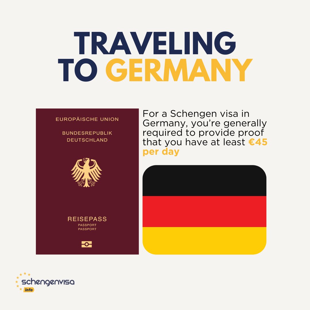 Means of Subsistence for Germany🇩🇪 

#schengenvisainfo #germanyvisa #germany #german #traveltogermany #eu #europe #europeanunion