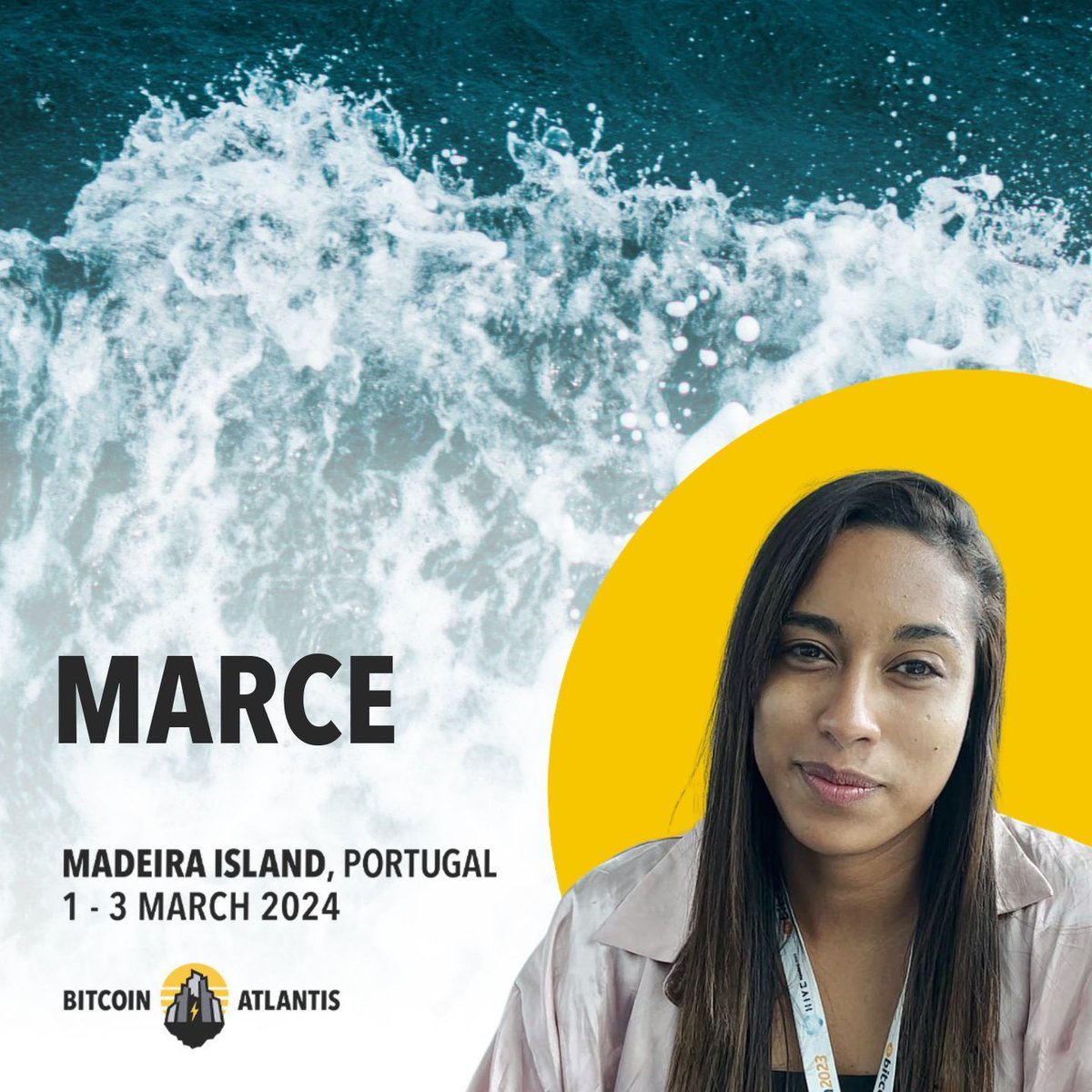 FREEMadeiraOrg's tweet image. @MarceMR19, does marketing and PR for bitcoin companies and organizes events for freedom fighters. Find her reporting with the nostr.report. Welcome Marce! 💼 #BitcoinAtlantis