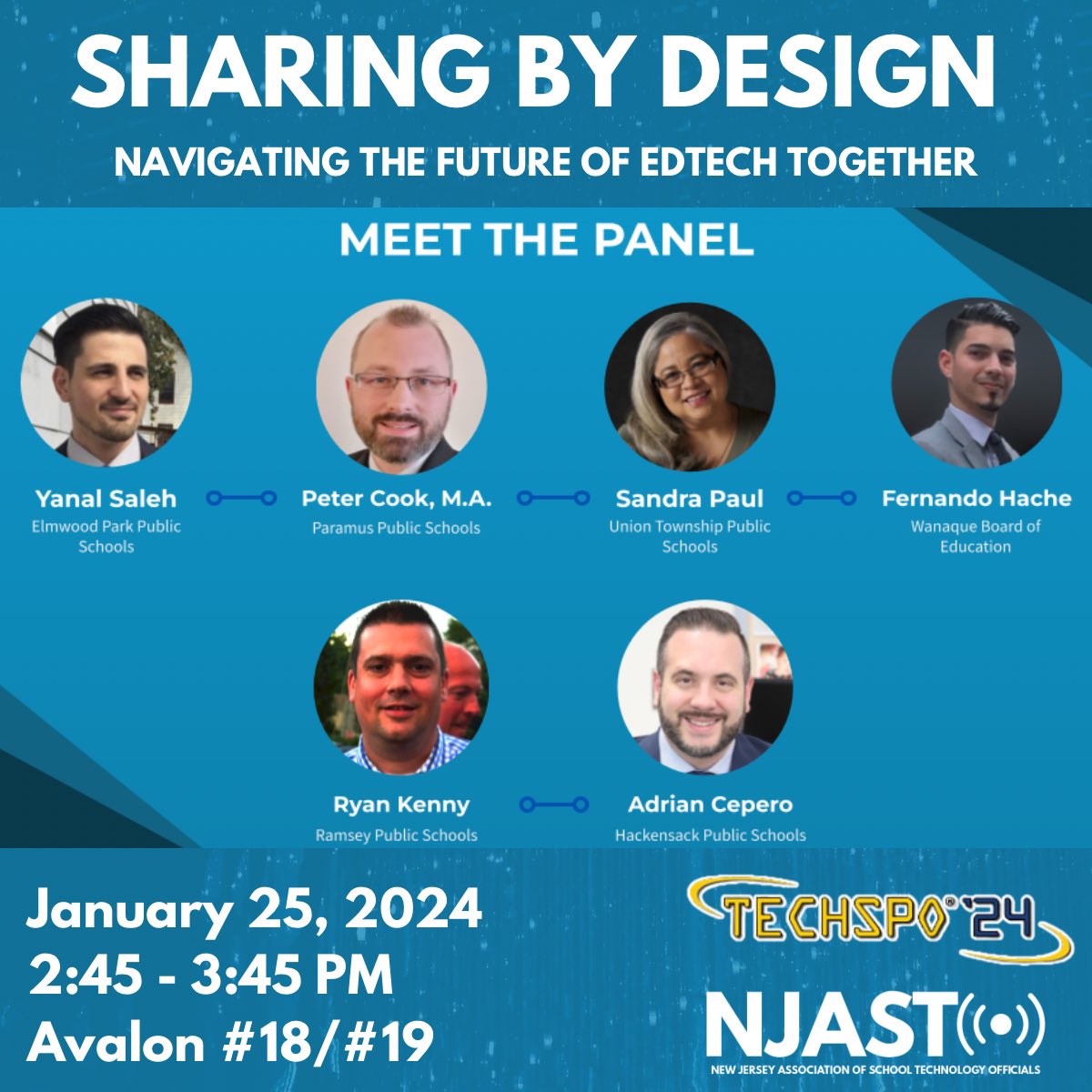 If you're at #Techspo24, join us for an enlightening panel discussion featuring six prominent leaders in educational technology in NJ. Learn firsthand how collaboration has allowed them and their districts to achieve more. #EdTechLeaders #CollaborationInEducation