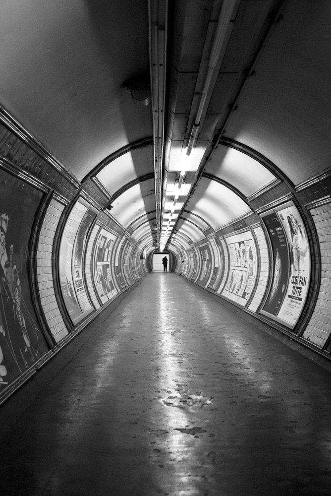 Embankment Station, London 
#Londonunderground #tubestation #streetphotography #blackandwhitephotography #TfL