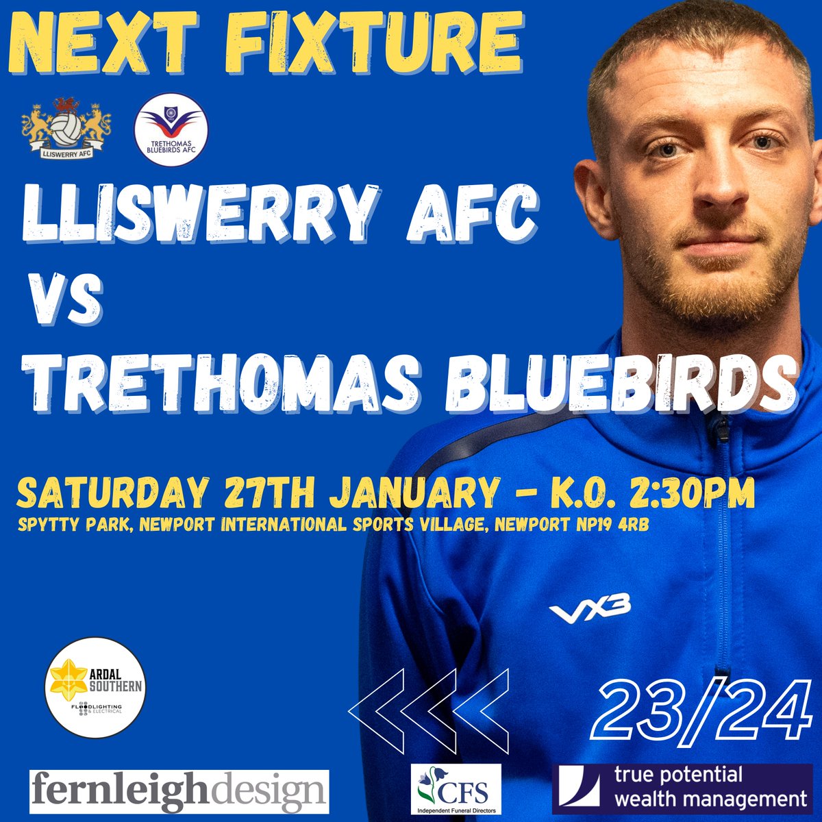 TreBluebirdsFC's tweet photo. 💙Back to League Action💙
We face Lliswerry AFC once again this Saturday, this time at their place in Newport. After our win against them in the cup last week at home the Lizards will be fired up for the fixture at their place and will look to stop our unbeaten league run.
With no reserve team fixture this weekend all roads lead East for this short trip - Come and support the boys !!
#UppaTre
@LliswerryFC 

@FernleighDesign 
@TruePotential_ 
@CaerphillyFS 
@maesycwmmerinn