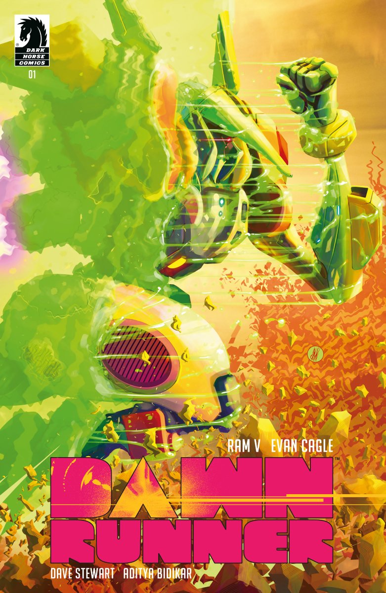 DarkHorseComics's tweet photo. Dawnrunner #1 arrives in March, beginning an epic new comic series by @therightram &amp; @cagle_evan! Don't miss these retailer exclusive variant covers: https://t.co/xOUW03uMIA

@bigtimecollect - @johngiang_art
The Comic Mint - @InakiMiranda
@ecgcecomics - Waveloop, Ingrid Gala https://t.co/GmPKLVkrvx