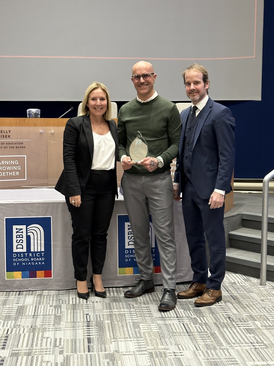 Congratulations to Leigh-Anne Ralston and Colin Strickland on receiving the Director’s Recognition for Extraordinary Contributions Award!

Leigh-Anne and Colin were recognized at our January Board Meeting for their outstanding commitment to DSBN students. Well done! 👏🎉