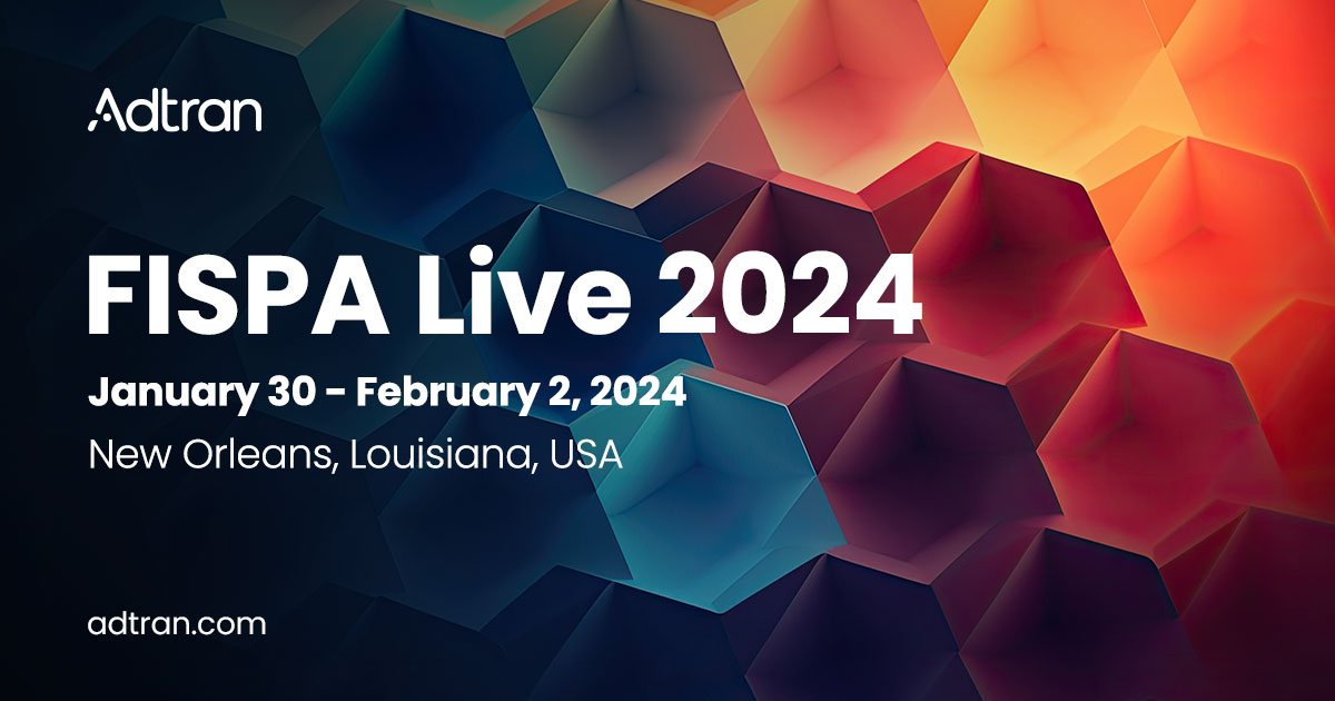 Adtran's tweet photo. Next week, New Orleans hosts #FISPALive 2024, and we can’t wait to discuss how our latest innovation is empowering service providers and connecting communities worldwide. Hope to see you there! https://t.co/3s1V84vUjm
