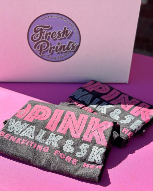 freshprintssw's tweet photo. It's almost time to print shirts for Pink Walk again!

#FCancer! https://t.co/QSieOikuXB