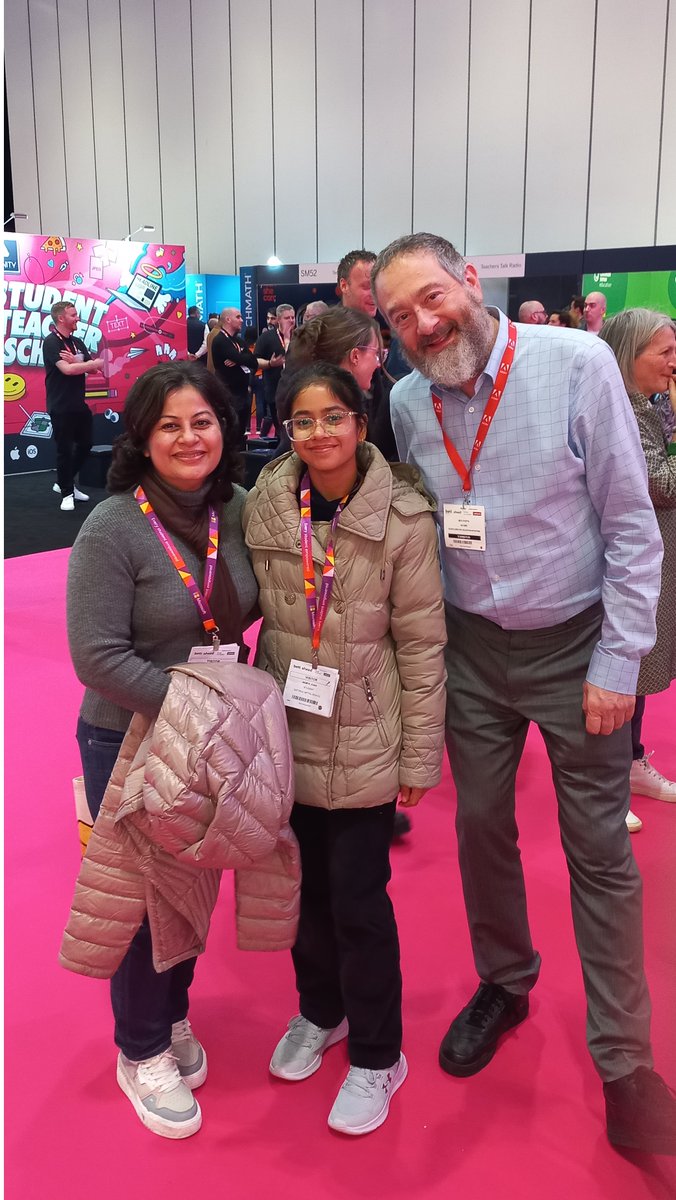 Found the stand SM63 to talk to you and met you @benforta at @Bett_show #Bett2024 @klnamya @garima_babbar