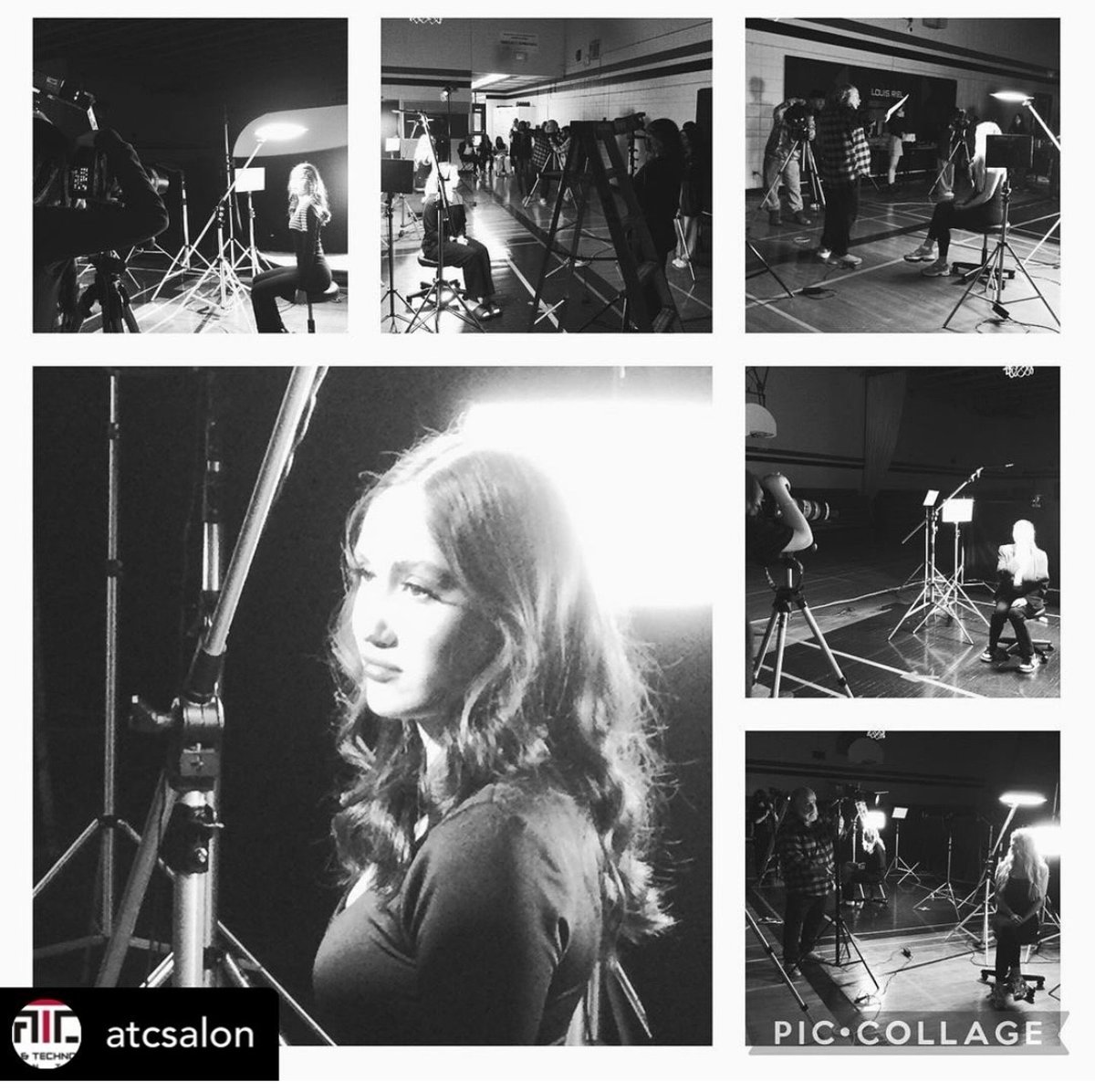 Today was amazing!! Our Esthetics students slayed the day away 😍 we had so much fun doing make up for black and white photography. We love networking with the photography students from Tec Voc high school