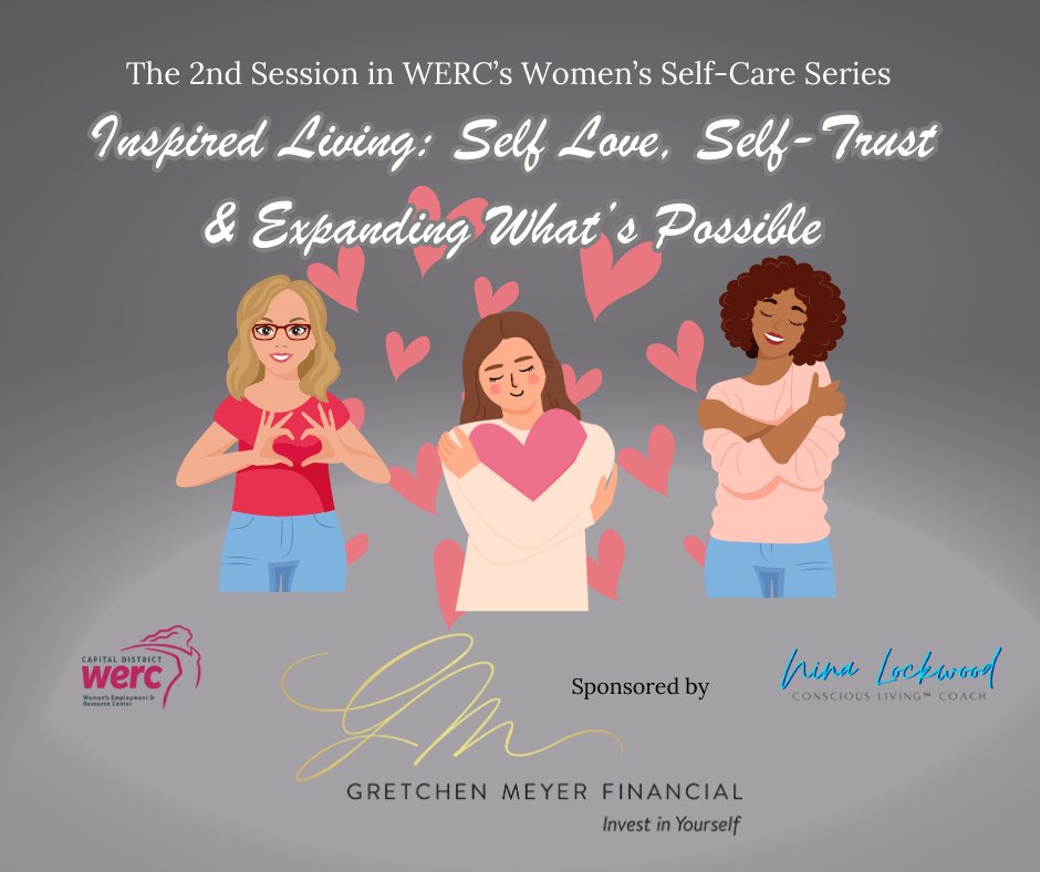 Join us for "Inspired Living: Self Love, Self-Trust and Expanding What’s Possible" on Tuesday, 2/14/2024 from 12:00-12:45pm. Our February webinar features Nina Lockwood, MSW, HTP, internationally Certified Transformative Coach and Happiness Catalyst.
 
 ow.ly/eK0050Qu7oJ