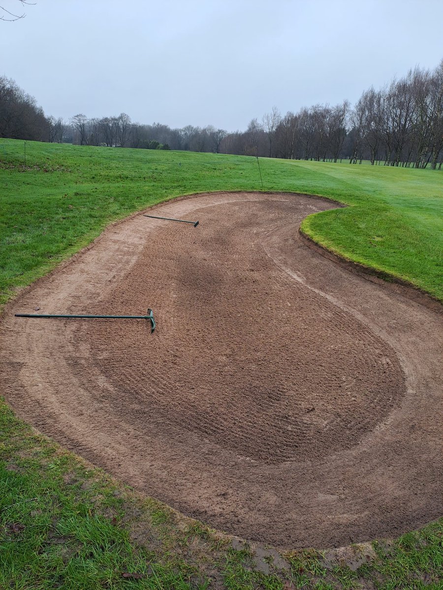 Much needed TLC with Bunkers and paths
