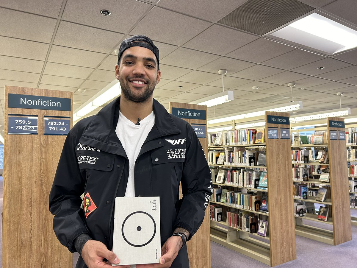 We are so excited to team up with @SacramentoKings forward @TreyLyles for his inaugural book club meeting to discuss his latest read, “The Creative Act: A Way of Being” by Rick Rubin on February 23. Learn more at bit.ly/TreyLylesBC