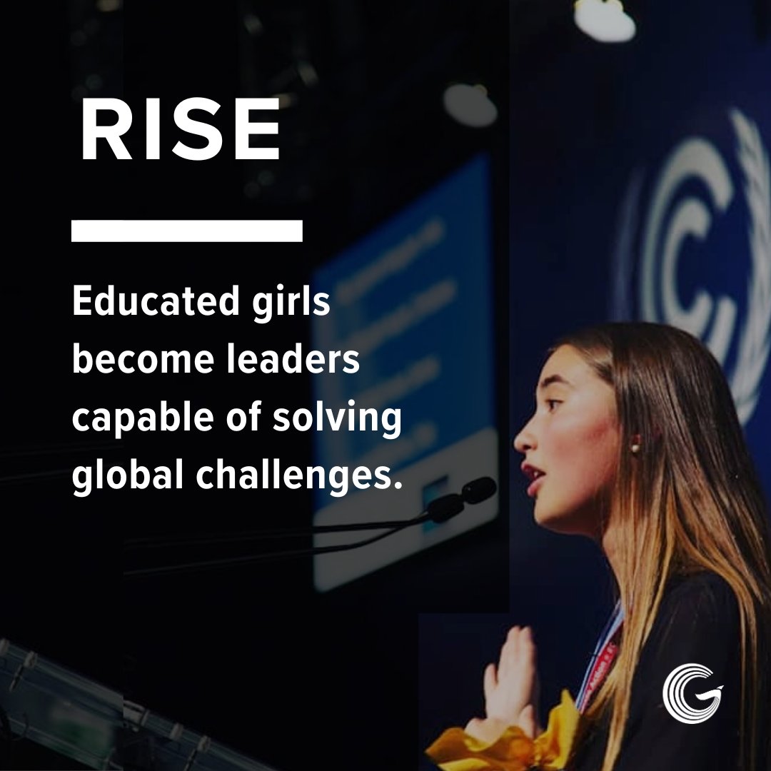 girlrising's tweet photo. You may have seen the phrase “Learn, Rise & Thrive” a few times on our page. To our staff it’s a mantra that reminds us of our commitment to #GirlsEducation as a solution to #WorldChallenges.Share if you too believe in the power of #EducatedGirls. #LearnRiseThrive https://t.co/CsMqgiwT9P