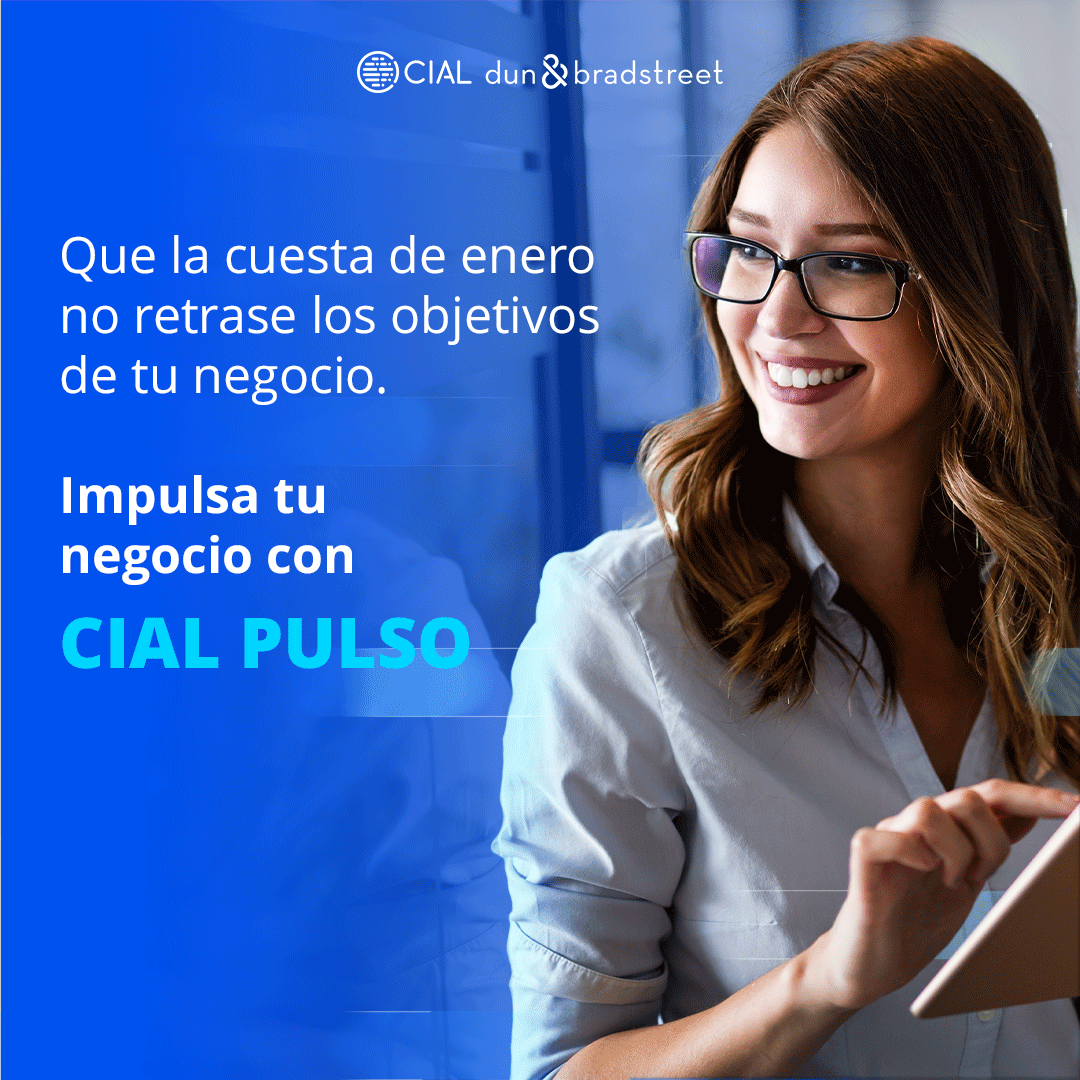 Eleva tu estrategia empresarial con datos clave sobre tendencias de ventas, crecimiento de clientes y relaciones con proveedores. 
¡Arranca el 2024 con una visión 360 de las áreas de oportunidad de tu empresa!

Solicita una demo de CIAL Pulso aquí: bit.ly/47cNEd