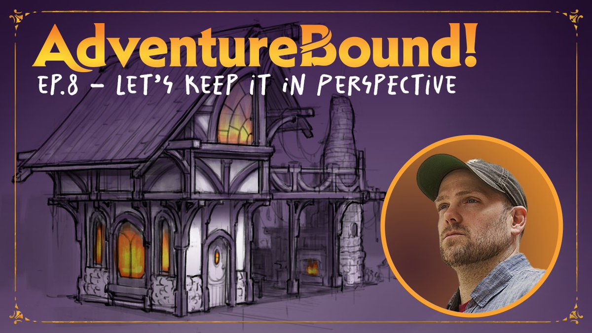 Join me for AdventureBound! on Adobe Live today at 1pm PT youtube.com/@AdobeLiveComm… Talking about perspective in Fresco today!