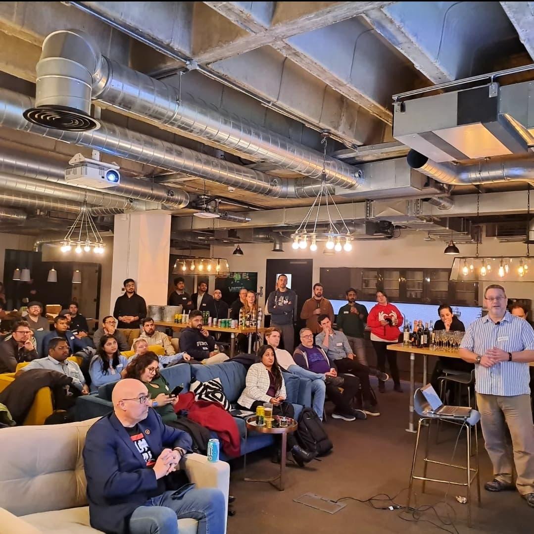 Todd 🦋 toddhalfpenny.com Halfpenny (@toddhalfpenny) on Twitter photo Our lovely Keir is giving our wonderful <a href="/LonDevSFDC/">London, UK Salesforce Developers</a> crowd the good, the bad, and the ugly of the Salesforce #spring24 release.
We're also being beautifully hosted and sponsored by the amazing <a href="/we_are_nebula/">Nebula Consulting</a>. Our lovely Keir is giving our wonderful <a href="/LonDevSFDC/">London, UK Salesforce Developers</a> crowd the good, the bad, and the ugly of the Salesforce #spring24 release.
We're also being beautifully hosted and sponsored by the amazing <a href="/we_are_nebula/">Nebula Consulting</a>.