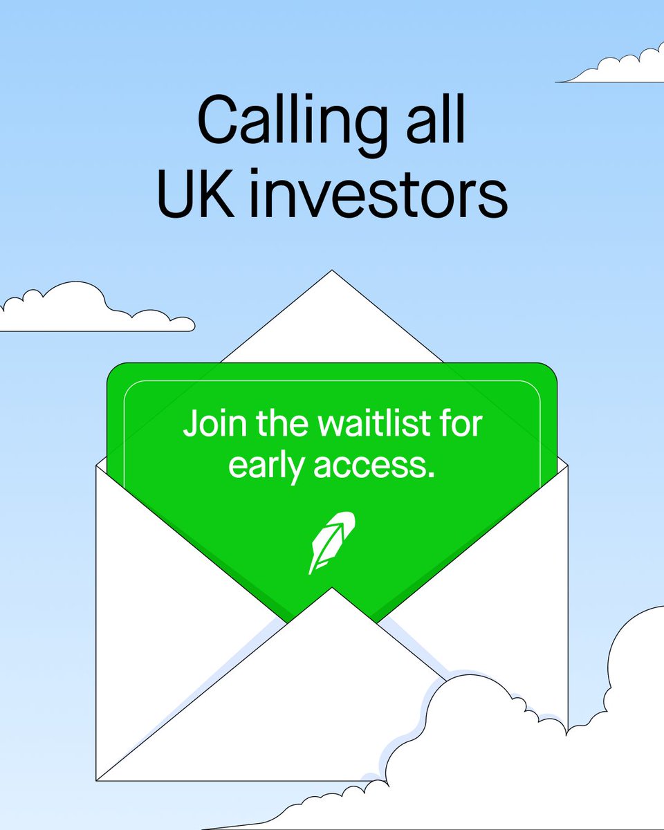 Be one of the first UK customers💚 Sign up for the waitlist to invest in your favourite US stocks with no commission or FX fees. rbnhd.co/uk-early-access Other costs apply. All investments involve risk, including loss of principal.