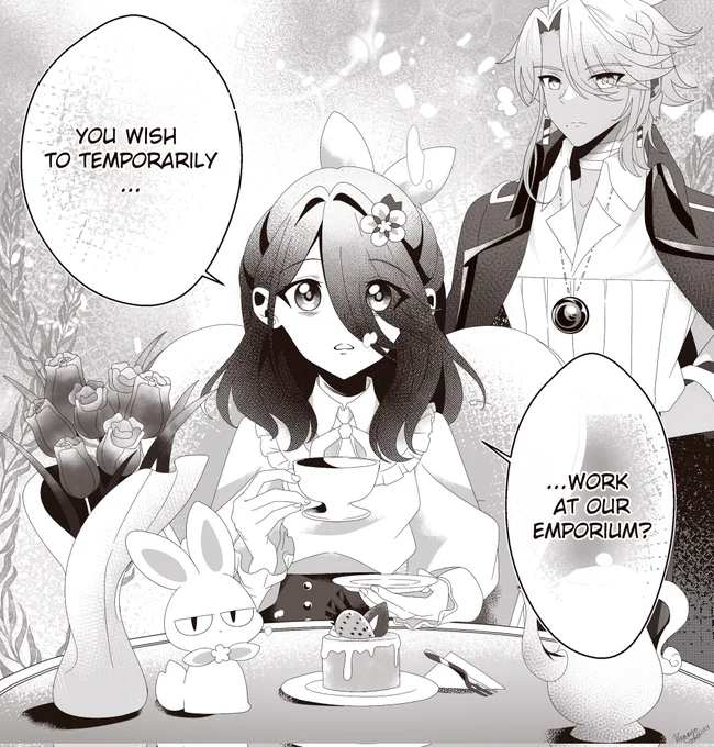 An Underwater Tea party Pt 1/3
#hanayosora 