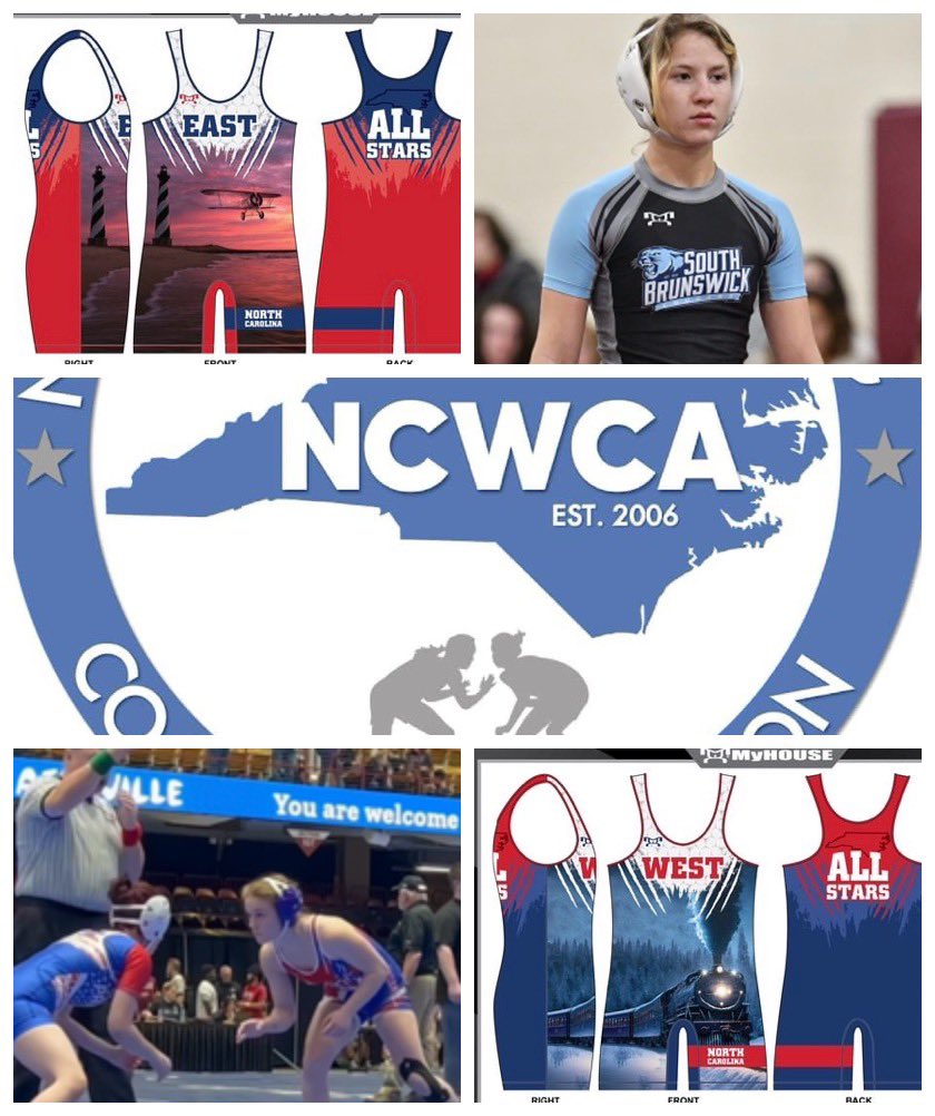 NCWCA ALL STAR DUAL girls match #1 - Lily Prendergrast - South Brunswick verses Morgan Repasky of McDowell. <a href="/NCWrestleCoach/">North Carolina Wrestling Coaches Assocation</a> <a href="/ncwomenswrestle/">NC Women's Wrestling</a>