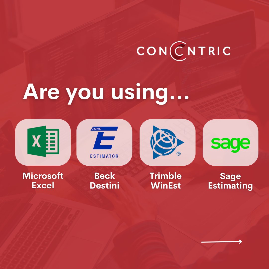 concntric's tweet image. Here’s how to make your preconstruction planning seamless 🔽

Interface your estimating software with our preconstruction platform.

No manual data entry necessary! Learn more at:
concntric.com

#preconstructionsoftware #estimatingcalculator #estimators