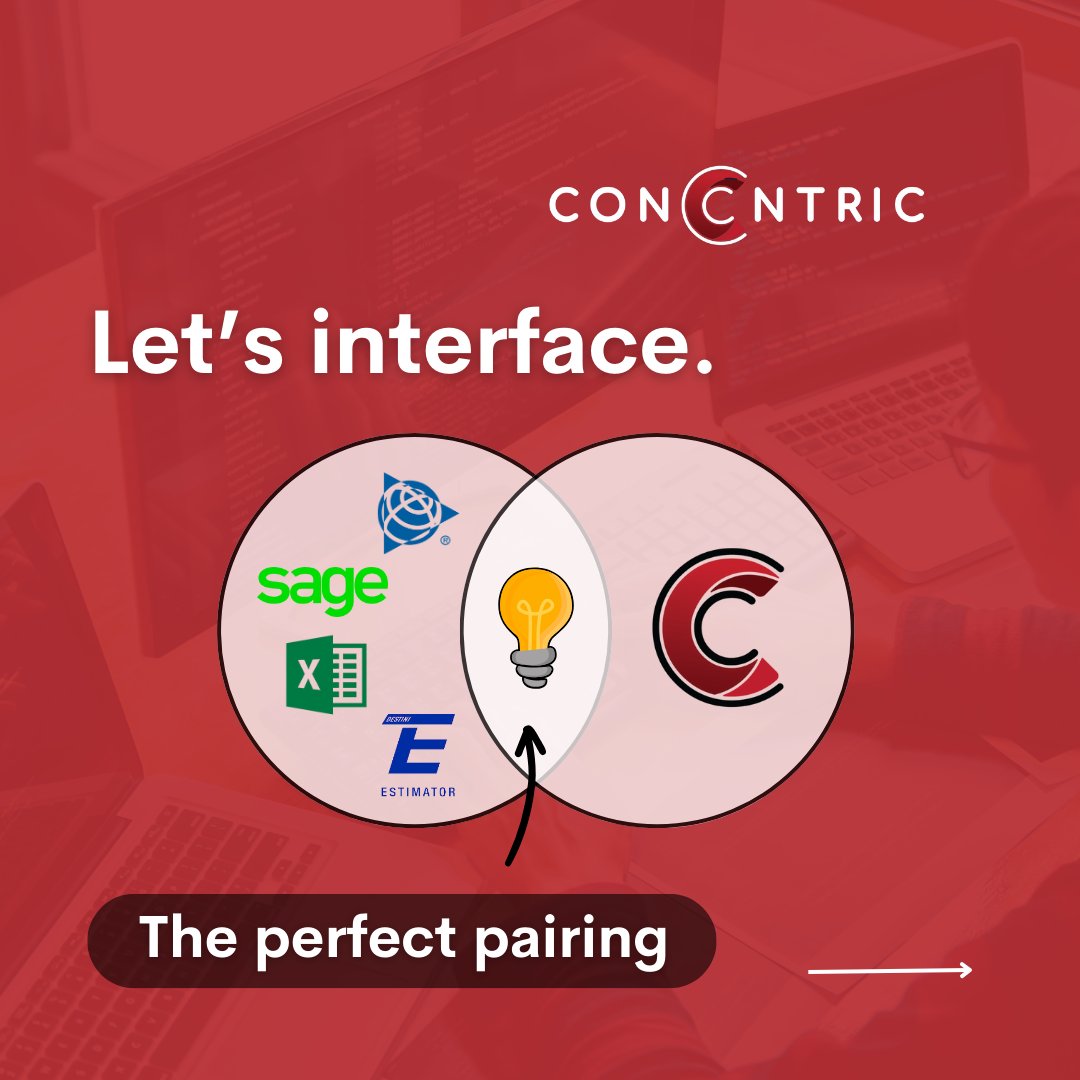 concntric's tweet image. Here’s how to make your preconstruction planning seamless 🔽

Interface your estimating software with our preconstruction platform.

No manual data entry necessary! Learn more at:
concntric.com

#preconstructionsoftware #estimatingcalculator #estimators
