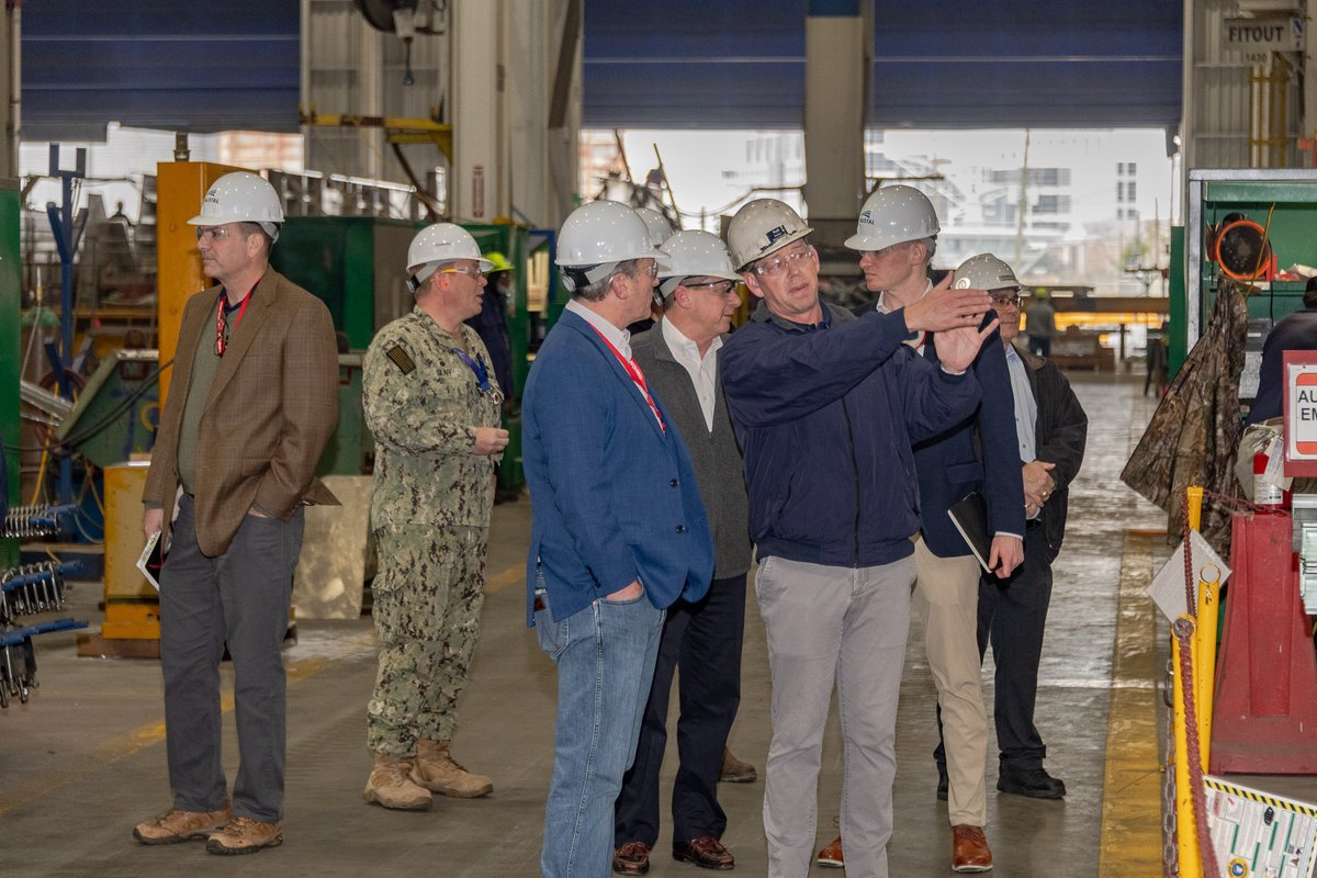 Austal USA was honored to host @RepRonnyJackson at our Mobile, Ala. shipyard. We appreciated the opportunity to show Congressman Jackson our first-rate workforce & modern facility that will build the @USNavy’s EMS & other critical programs including the USN T-AGOS & @USCG OPC.