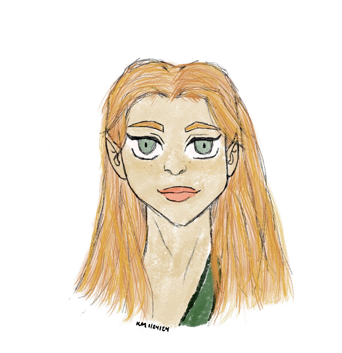 bangtan_fly's tweet photo. @Marisha_Ray itβs been a while since #pubdraw but I attempted Keyleth. Not terrible for not drawing in 10+ years π next time Iβll add in the horns. #criticalroleart #keyleth #criticalrole https://t.co/kfKkxa7f8T