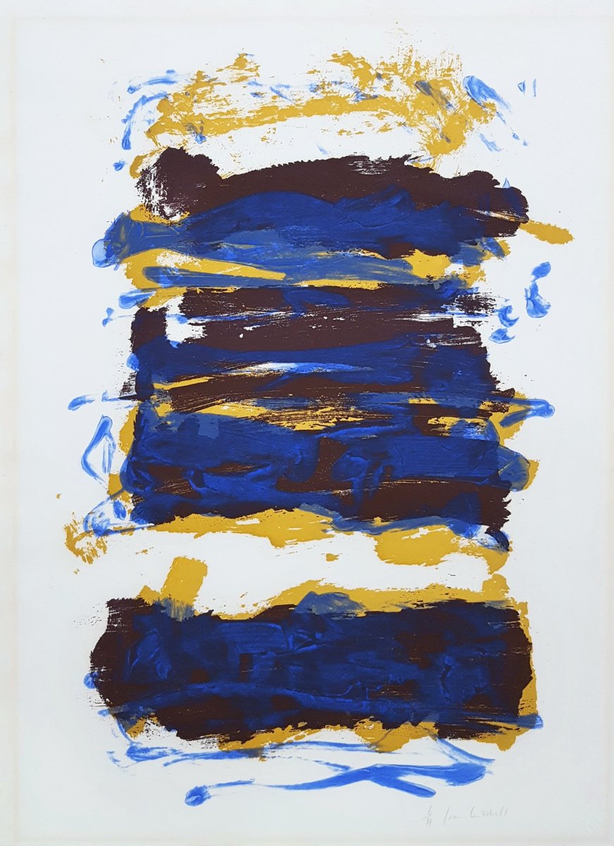 Artist: #JoanMitchell (American, 1925-1992)
Title: 'Fields IV'
Portfolio: Fields
Year: 1993
Medium: Original Signed #Etching, #Aquatint, and Carborundum
LE: 6/14
Sheet size: 23' x 16.5'

#printmaker #printmaking #abstractexpressionism #abstractexpressionist