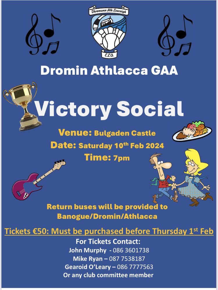 Dromin/Athlacca GAA tweet media
