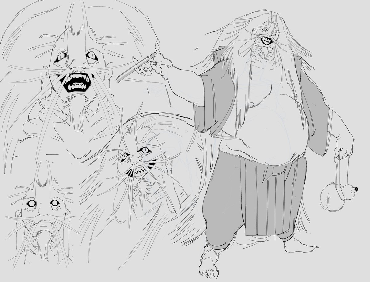 NPC design for a friends tabletop game, his name is Muligost