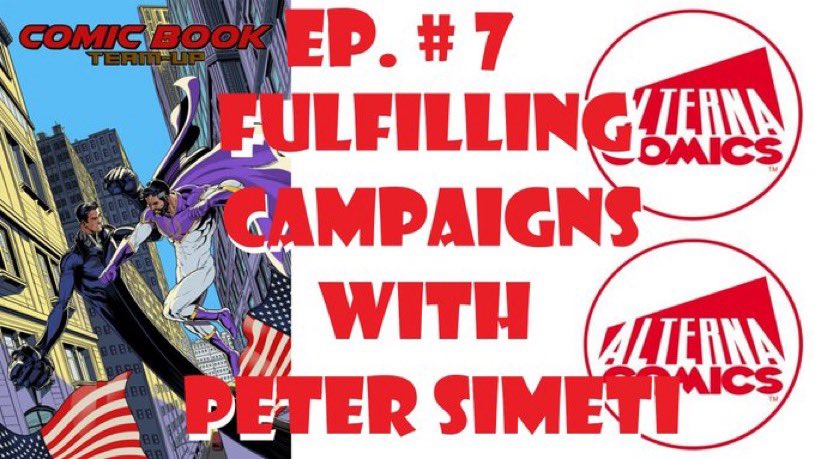 Tonight at 8:30 pm EST I will be hosting Comicbook Team Up with @rjoftheisland and @petersimeti join us here: youtube.com/live/AwPZW6v8O… #comics .#comicbooks #thomasvaliant #kingcryptid #alterna #cromthedestroyer #heroictales