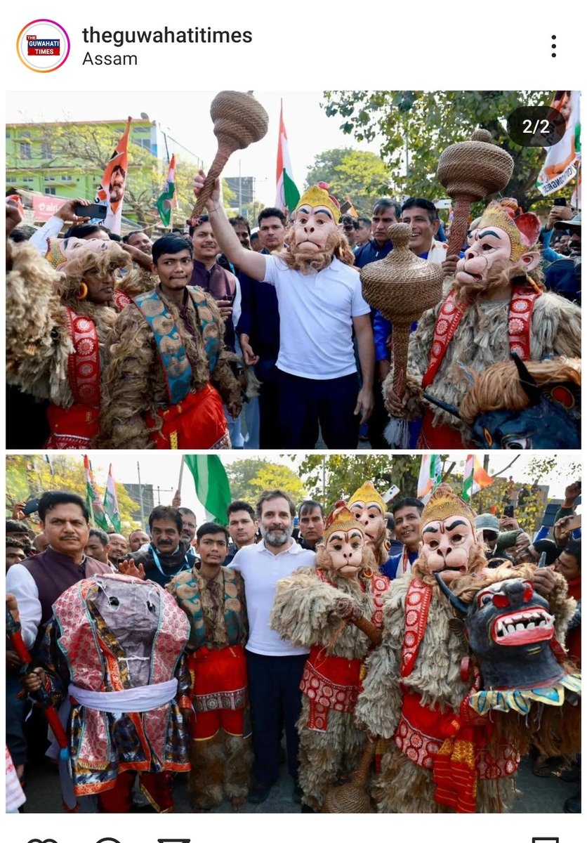 कुछ भी बोलो दोनों तरफ से बराबर की मेहनत की गई है #BharatJodoNayaYatra को TRP दिलाने में। दोनों ही पक्ष बराबर social media  में व्यस्त है। इनका आभार धन्यवाद <a href="/himantabiswa/">Himanta Biswa Sarma</a> !
Barricade तोड़ के सरकार को उसी के अंदाज में जवाब दिया,शहर में प्रवेश न कर के गुवाहाटीवासीयो तक आवाज पहुचा दी