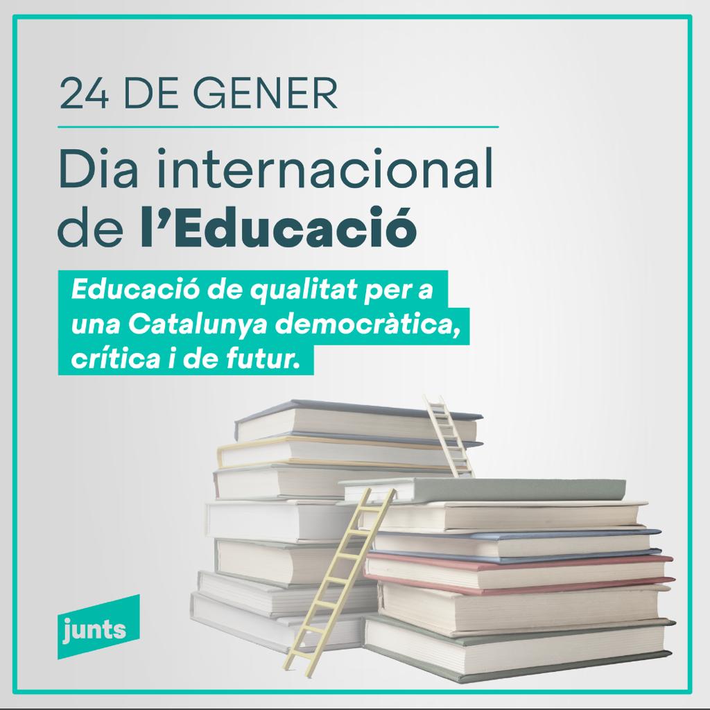 Per una educació de qualitat! #educacio #catalunya és el nostre futur.