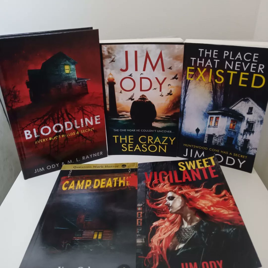 Haaaaave you met Jim? And yes I did imagine that being said in the voice of Barney from How I Met Your Mother 😆

I have quite a few books by <a href="/Jim_Ody_Author/">Jim Ody = Horror/YA/Mystery Author</a>, have you read any of his work?

And also, which author is dominating your bookshelf real estate right now?

#horrorbooks