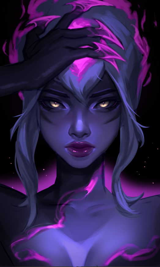warm up for today #evelynn #leagueoflegends