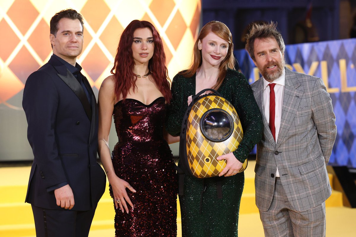 Elenco de Argylle no yellow carpet! ❤️‍🩹