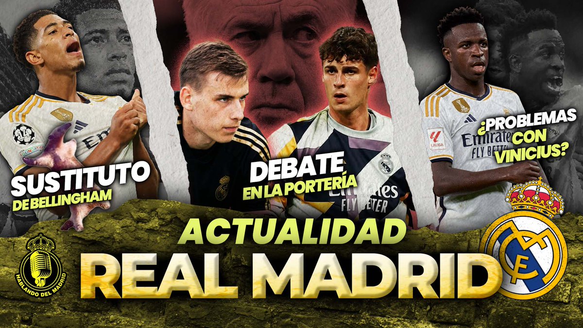 🔥Repasamos TODA la ACTUALIDAD del REAL MADRID 🔴EN DIRECTO🔴 a las 22.00h

📺youtube.com/watch?v=RjbJym…

🎙️ <a href="/gomezvictor101/">Víctor Gómez</a> <a href="/brunoruigui/">Bruno Ruiz</a> @UDAlmenia <a href="/Aurealth/">Juan Carlos Nuño</a> <a href="/claudiarmcf_/">Claudia</a> <a href="/RecueroRM/">Recuero</a>