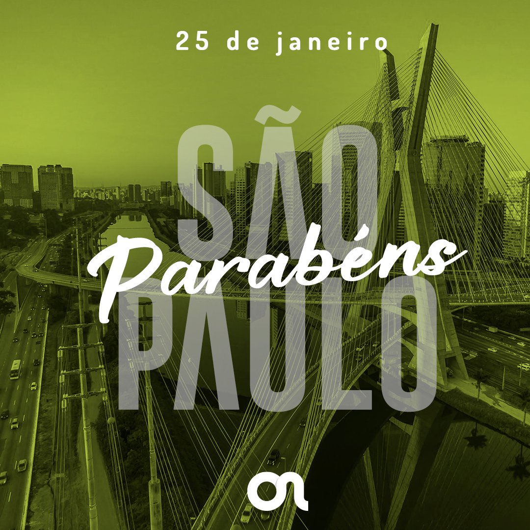 onnasredes's tweet photo. Hoje é o aniversário de 470 anos da cidade que não para.🤩

Parabéns à grande cidade de São Paulo e aos nossos clientes que fazem parte dessa história! 👏💚 https://t.co/PLkpJoAkJs