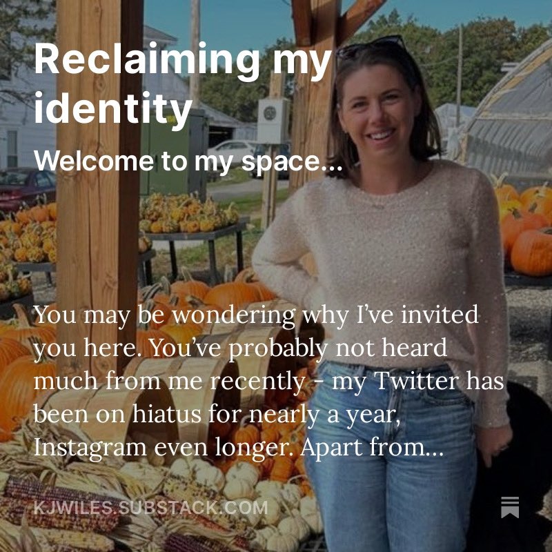 K J Wiles tweet media