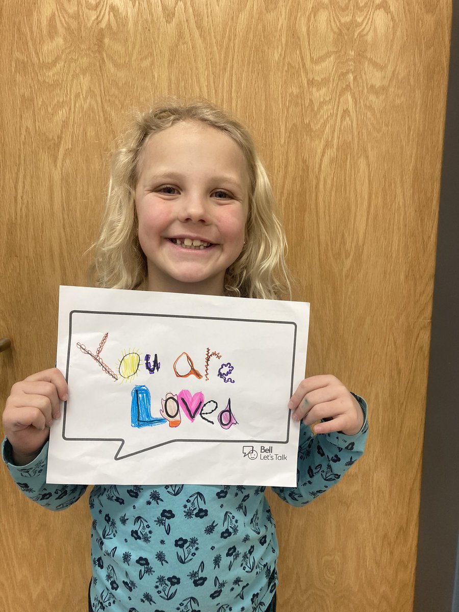 Nuhn_LEPS's tweet photo. Positive Messages #BellLetsTalk https://t.co/1tzwlc5R5a