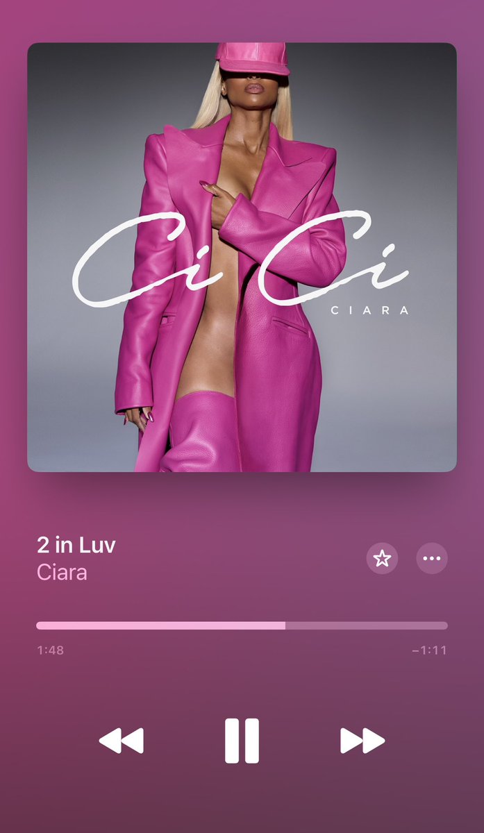 CiaraRussellFan's tweet photo. My favorite song off the CiCi EP by @ciara ๐ฅน๐ซถ๐ฝ. #2InLuv
Listen Here: https://t.co/W8OC4aTERJ https://t.co/GotM6n5tz1
