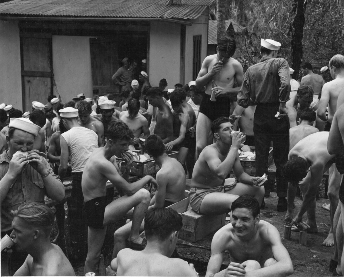 Today is Beer Can Appreciation Day! During WWII, the U.S. Navy tried to have enough beer at all installations to give each sailor two cans a day. With rapid demobilization following V-J Day, the beer supply piled up to the point that there was enough to give each sailor 92 cans a