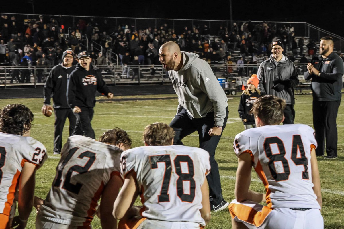Congratulations to Coach Brock Hinkel for being named the Class A Football Coach of the Year by the IFCA! Coach Hinkel led the team to the state semifinals and an undefeated regular season. #TigerPride <a href="/BrockHinkel/">Coach Brock Hinkel</a>