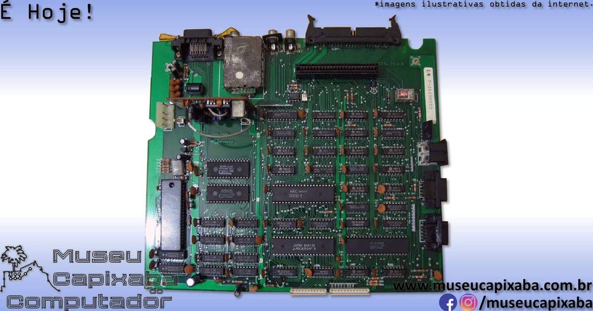 museucapixaba's tweet photo. É hoje!

O microcomputador MSX Goldstar FC-200 de 1984

Faz 40 anos!

+em https://t.co/8zX4R38qUo

#MuseuCapixaba #mcc #éhoje #museu #Tecnologia #Retro #Geek #Goldstar #GoldstarFC200 #GoldstarFC80 #MSX #LightPen #AVTFC200 #AY38910 #CanetaÓptica #GI #TI #Zilog #Z80 #TMS9929NL https://t.co/Pzrz0EzOfR